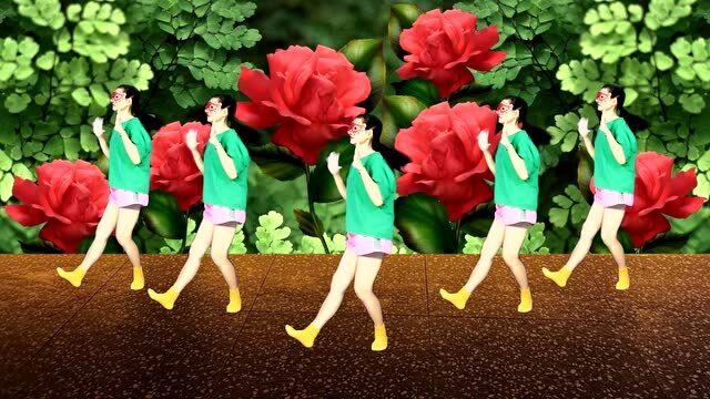 黄玫瑰广场舞最新动态，応子热舞展现温馨日常