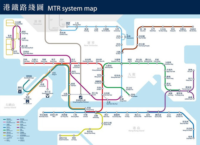 香港最新地铁图探索，隐秘小巷中的宝藏之旅