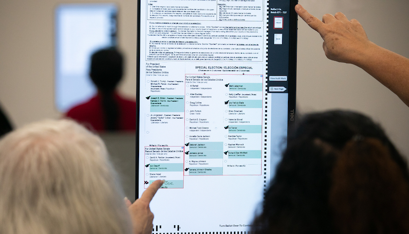 佐治亚州人工计票最新进展及趣事揭秘