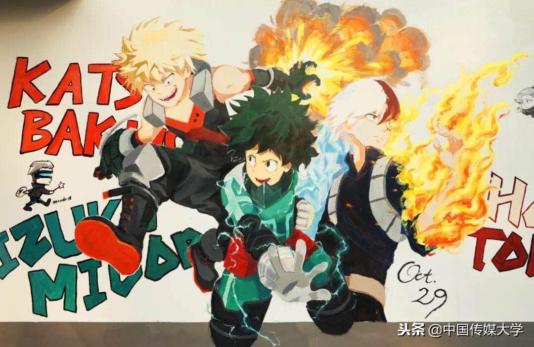 墙绘动漫,小巷深处的彩绘秘境探索