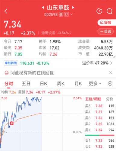 深度解读山东章鼓股票,探寻投资新机遇!