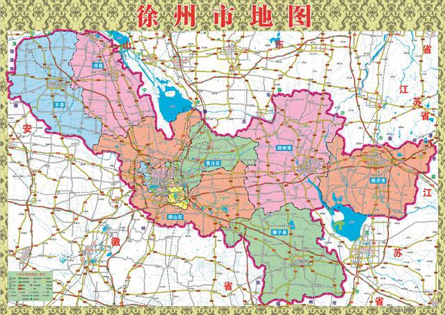 沛县最新地图解读与观点阐述,全面揭示沛县地理特征与变化