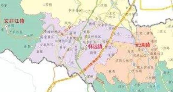 怀远最新地图，自然美景的探索之旅